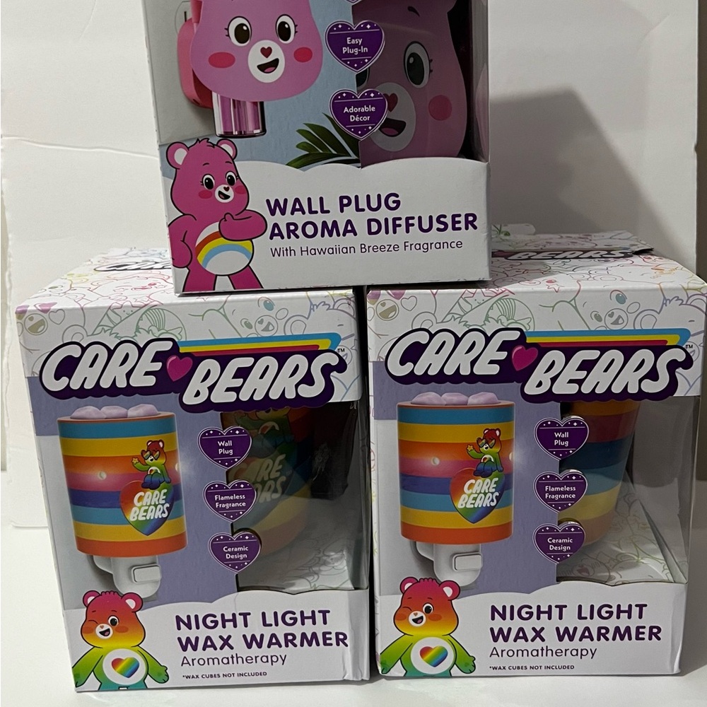 Care Bears Rainbow Aroma Diffuser and Wax Warmer Set